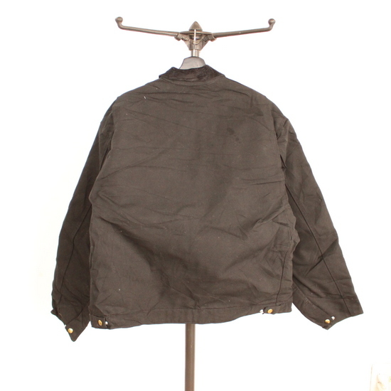 G590 2000年代製 Carhartt カーハート デトロイトジャケット 裏地ブランケット USA製■00s Y2K 表記XLサイズ ブラック アメカジ ワーク Carhartt カーハート USA製 スミクロ aztec1000A2254送料無料 Mexico
