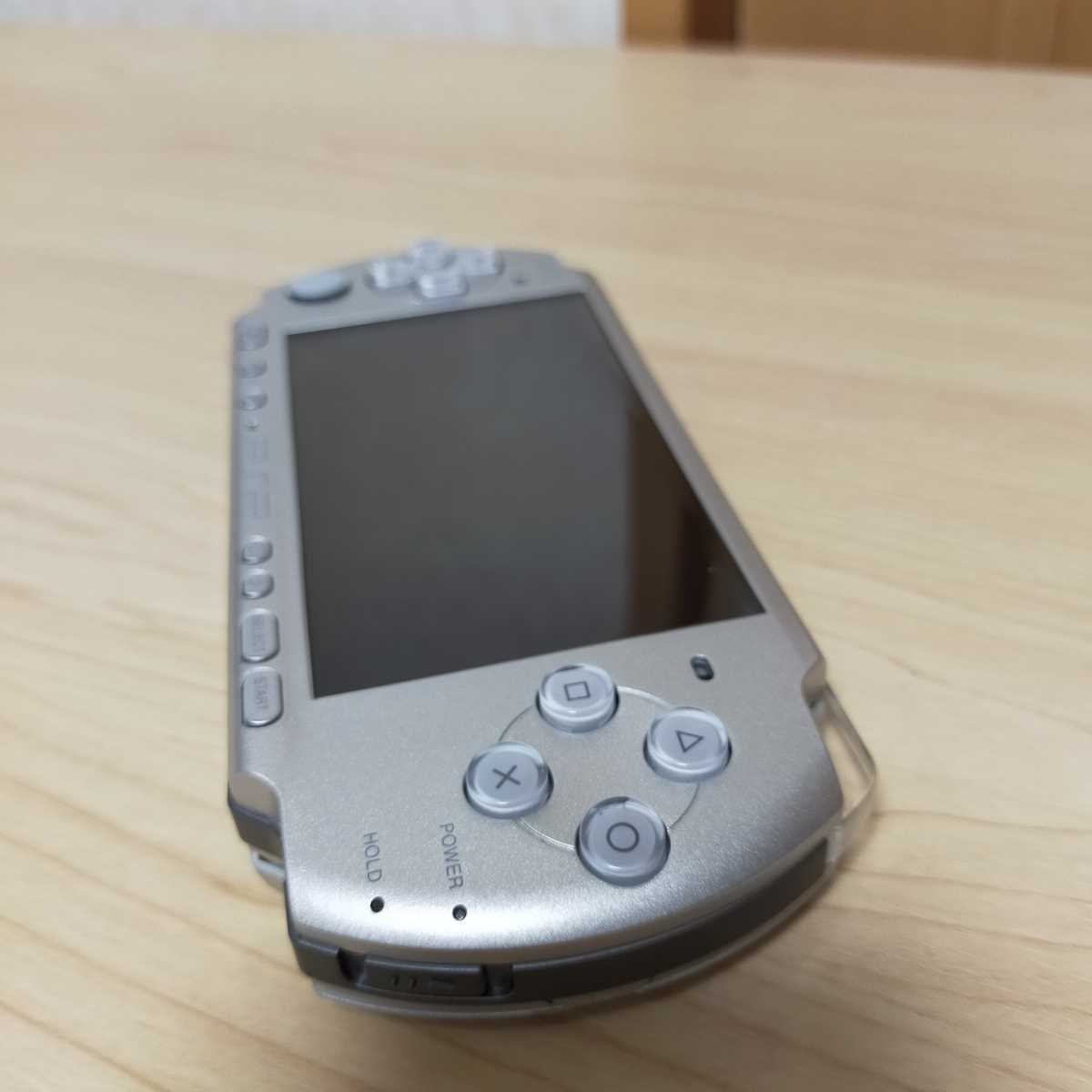 ☆動作良好 液晶無傷 PSP-3000 ミスティックシルバー