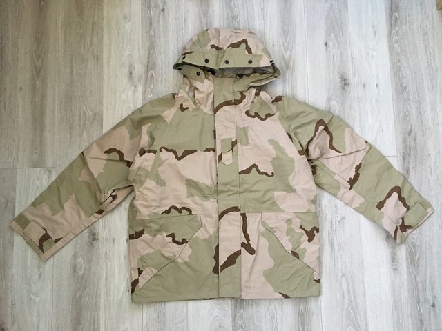 米軍 ゴアテックスパーカー ミリタリージャケット ミリタリー/サバゲー カモ/迷彩 L-S(戦闘服)｜売買されたオークション情報、yahooの商品情報をアーカイブ公開 - オークファン 戦闘服