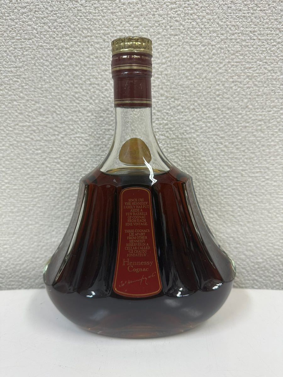 未開栓 Hennessy ヘネシー Extra エクストラ クリアボトル 金キャップ