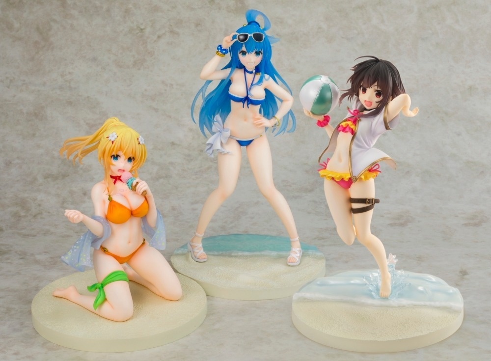 送料無料，高品質 3種セット KDcolle この素晴らしい世界に祝福を めぐみん ダクネス アクア 原作版水着Ver. 1/7スケールフィギュア(コミック、アニメ)｜売買されたオークション情報、yahooの商品情報をアーカイ その他