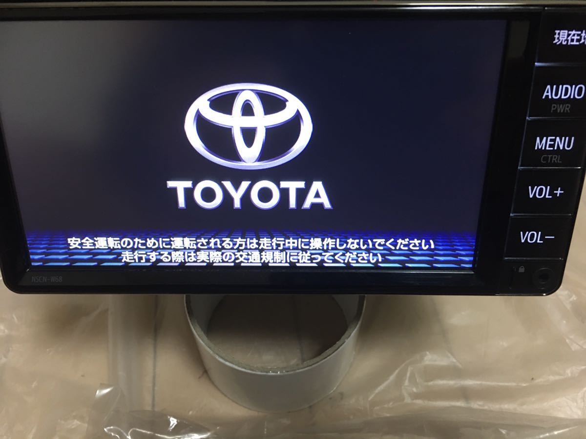 NSCN-W68 トヨタ純正ナビ トヨタ純正 メモリーナビ 2019年秋版地図