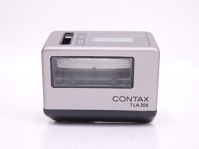 CONTAX/コンタックス オートフラッシュ TLA200 革ケース・説明書・元箱
