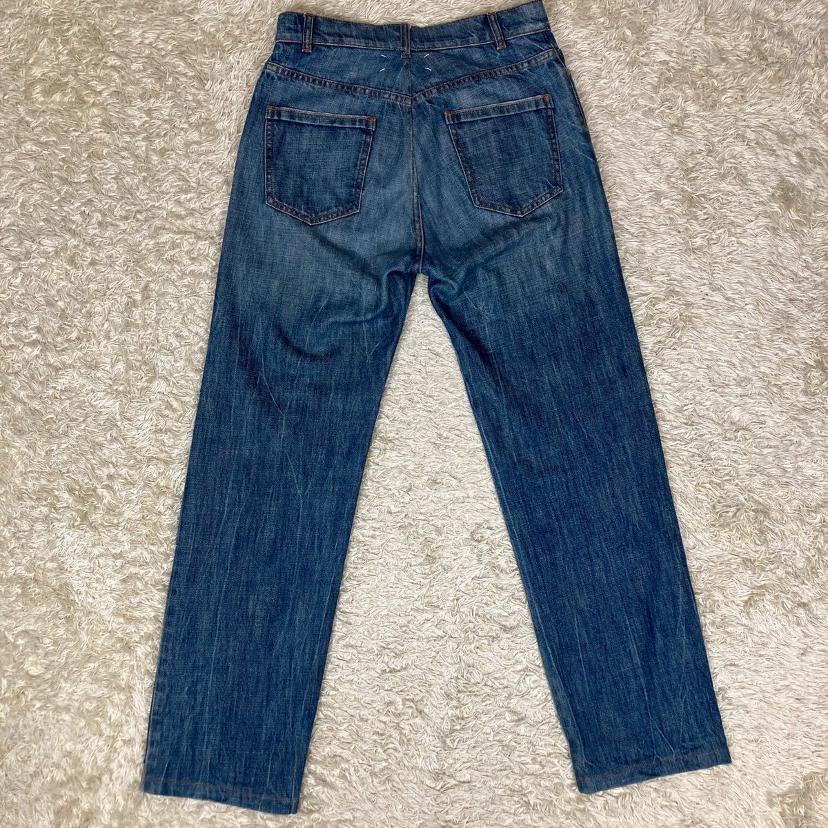 メゾンマルジェラ 背面ステッチタグ Maison Margiela インディゴデニム 