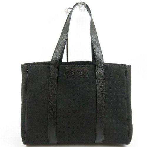 【数量限定，定番】 59864 1円スタート BVLGARI ブルガリ 同様 トートバッグ ロゴマニア ショルダーバッグ ナイロンキャンバス 黒 レディース(ブルガリ)｜売買されたオークション情報、yahooの商品情報をアーカイブ その他