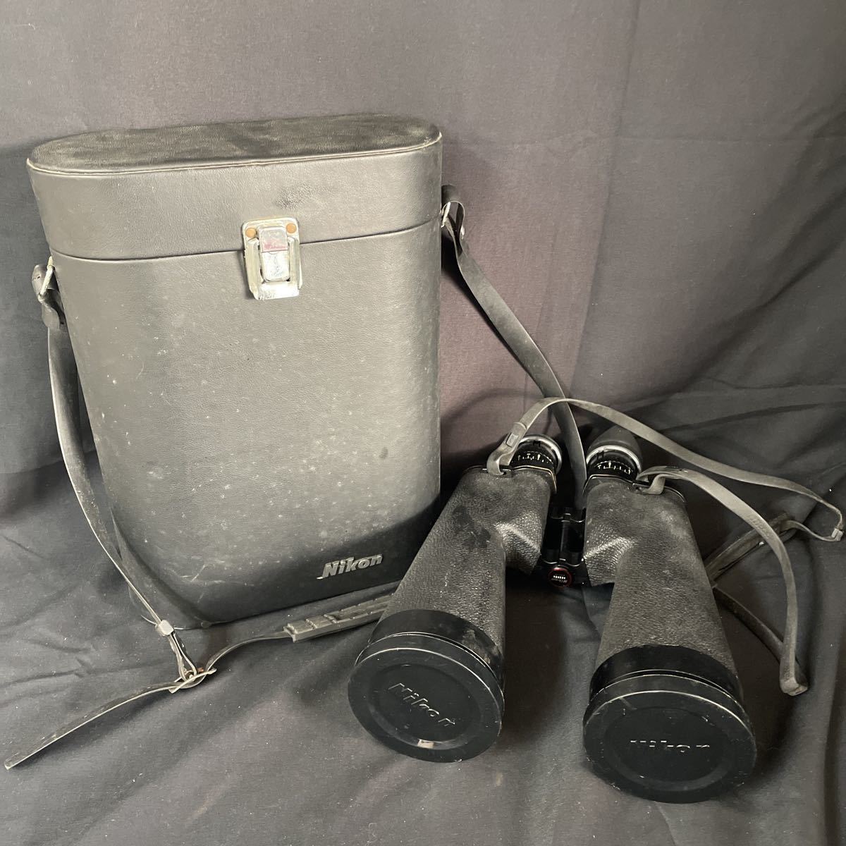 【お買い得，新品】 大口径！ 双眼鏡　ニコン ポロプリズム式　Nikon 10x70 5.1°　10倍 70口径　ケース付！