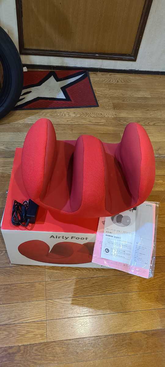 エアリーフット AIM-007 RE （レッド）マッサージ　足