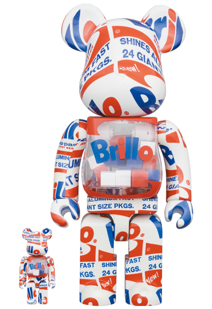 【人気セール，お買い得】 BE@RBRICK ANDY WARHOL BRILLO 2022 100％ & 400% MEDICOM TOY ベアブリック kaws カウズ BASQUIAT BANKSY Keith Haring(キューブリック、ベアブリック)｜売買されたオークション情報、yahooの商品情報をアーカイブ公 キューブリック、ベアブリック