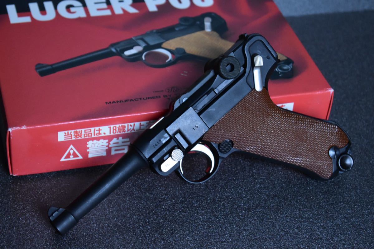 タナカ ルガー P08 エルフルト 刻印 ガスブローバック マグナ 検 mgc マルイ マルシン c96 m712 cmc