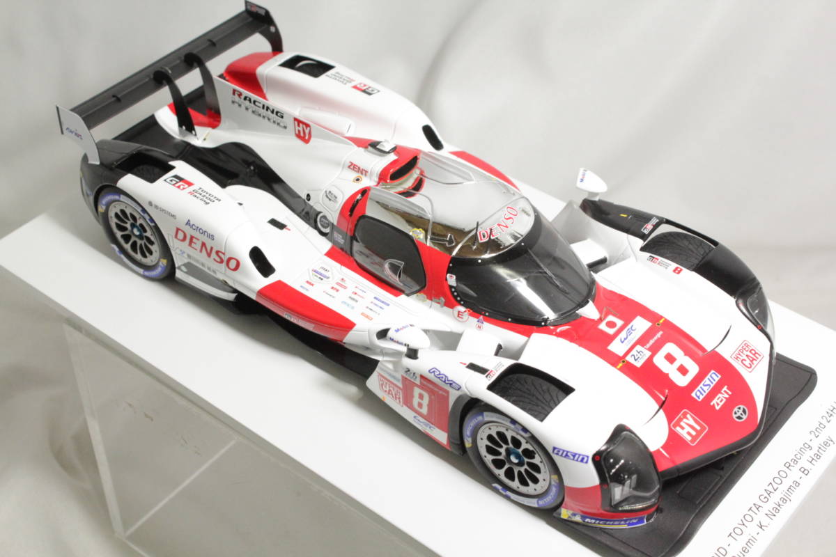 GR010 Toyota Hybrid Hours 0 Model Spark 1/18 トヨタ GR010 #8