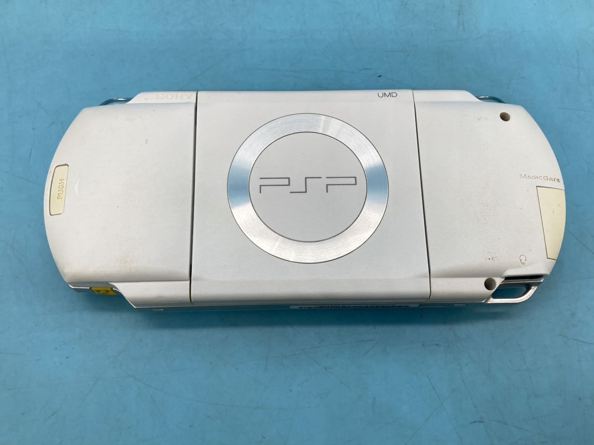 A5497】SONY ソニー PSP-1000 PSP1000 ホワイト 白 PSP本体 イヤホン 