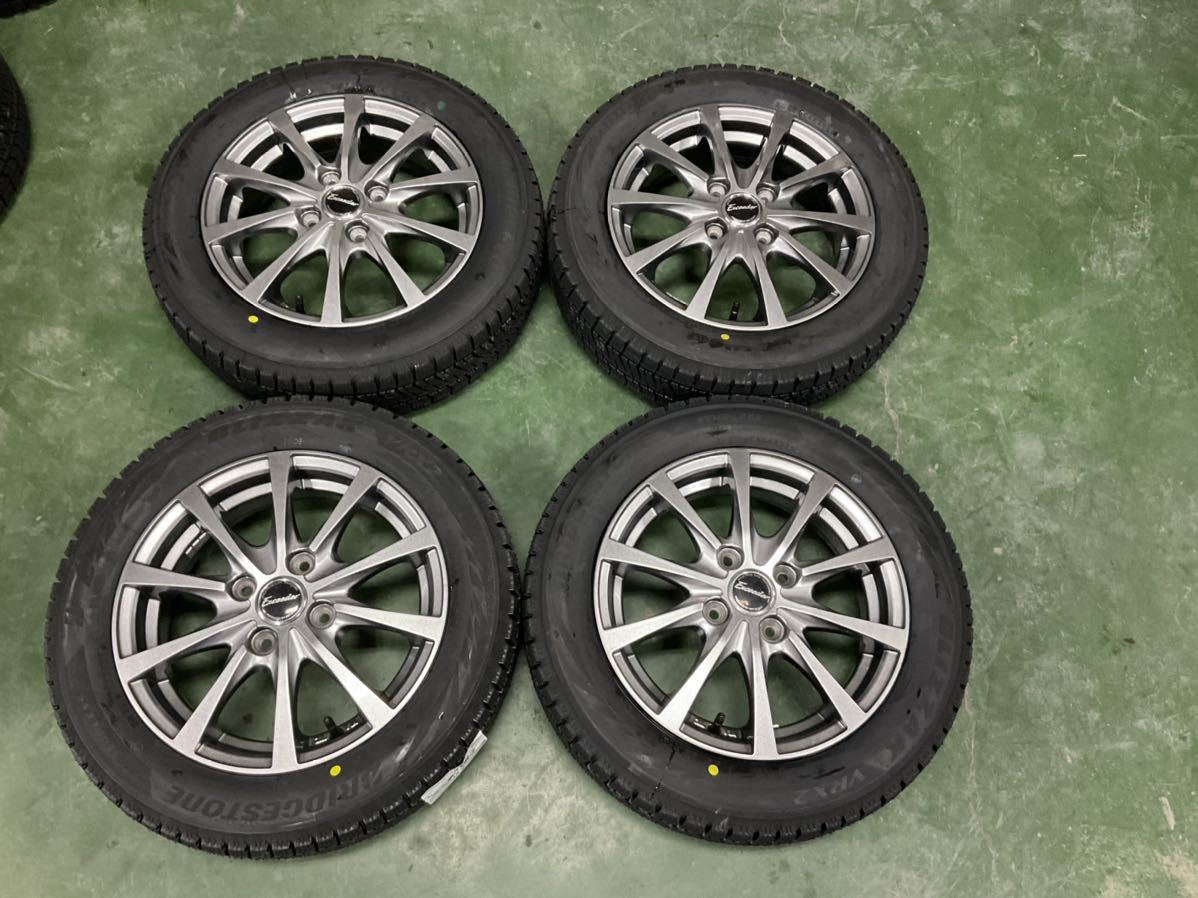 230② 215/50R17ブリヂストンスタッドレスホイールセットスバル純 215⁄50R17 2020年製 ブリヂストンブリザックVRX2 スバル純正 7J PCD114