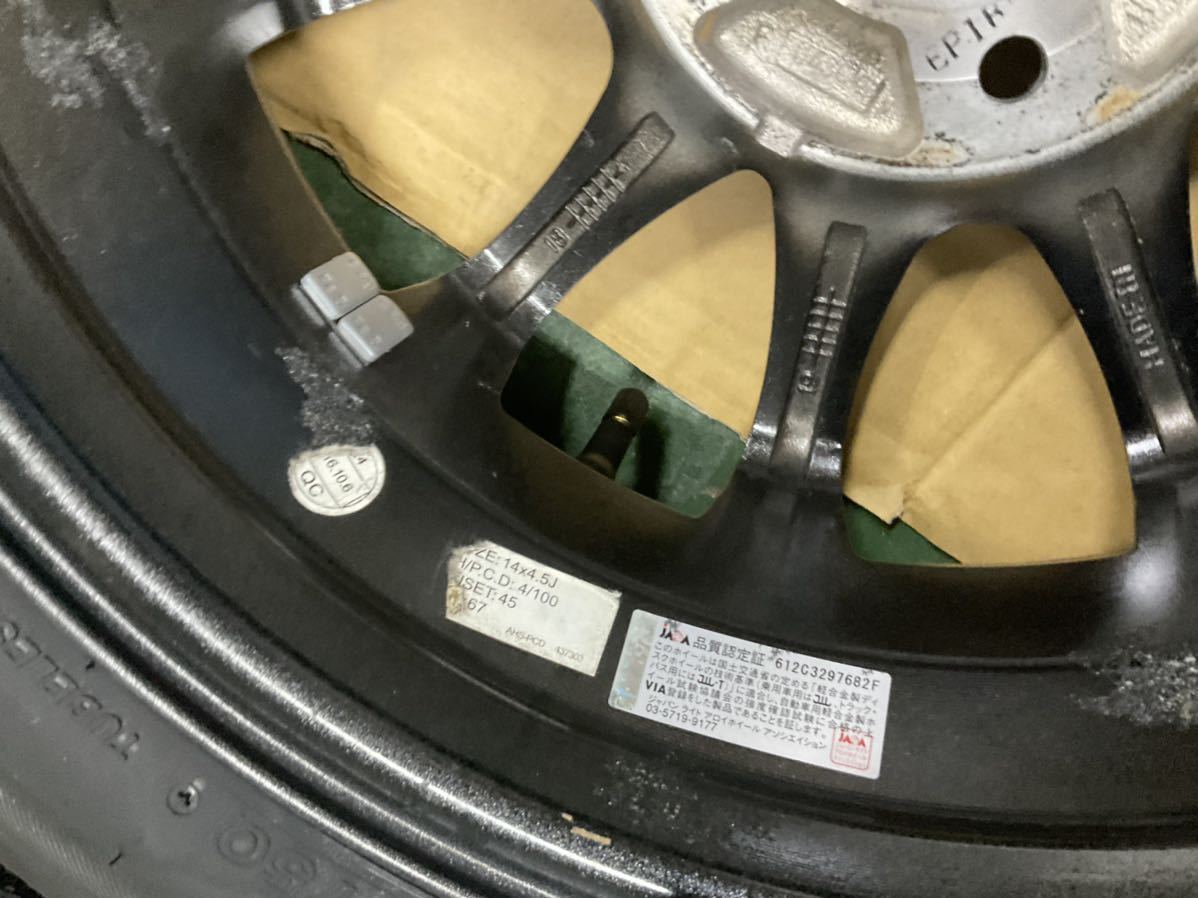 215⁄50R17 2020年製 ブリヂストンブリザックVRX2 スバル純正 7J PCD114