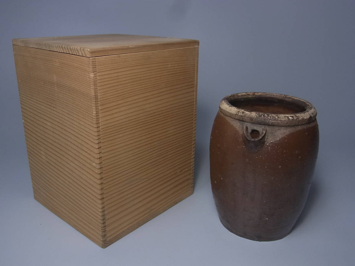 古丹波お歯黒壺 鉄漿壷/江戸時代 小壺 古陶磁 六古窯 合わせ箱 用心箱(丹波)|売買されたオークション情報、yahooの商品情報をアーカイブ ...