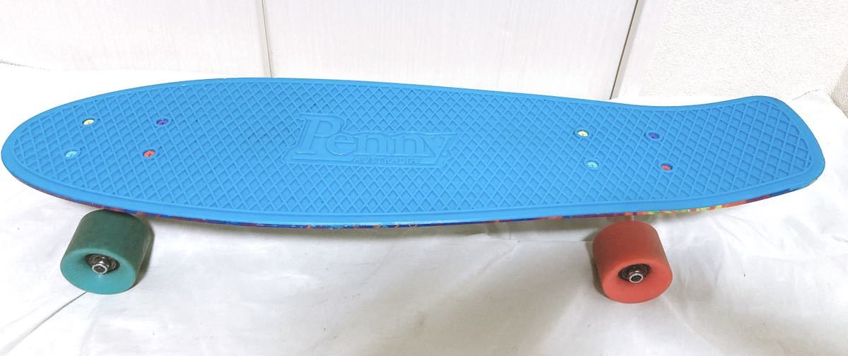 ペニー ニッケル 27インチ ペニースケートボード カラフルな幾何学模様