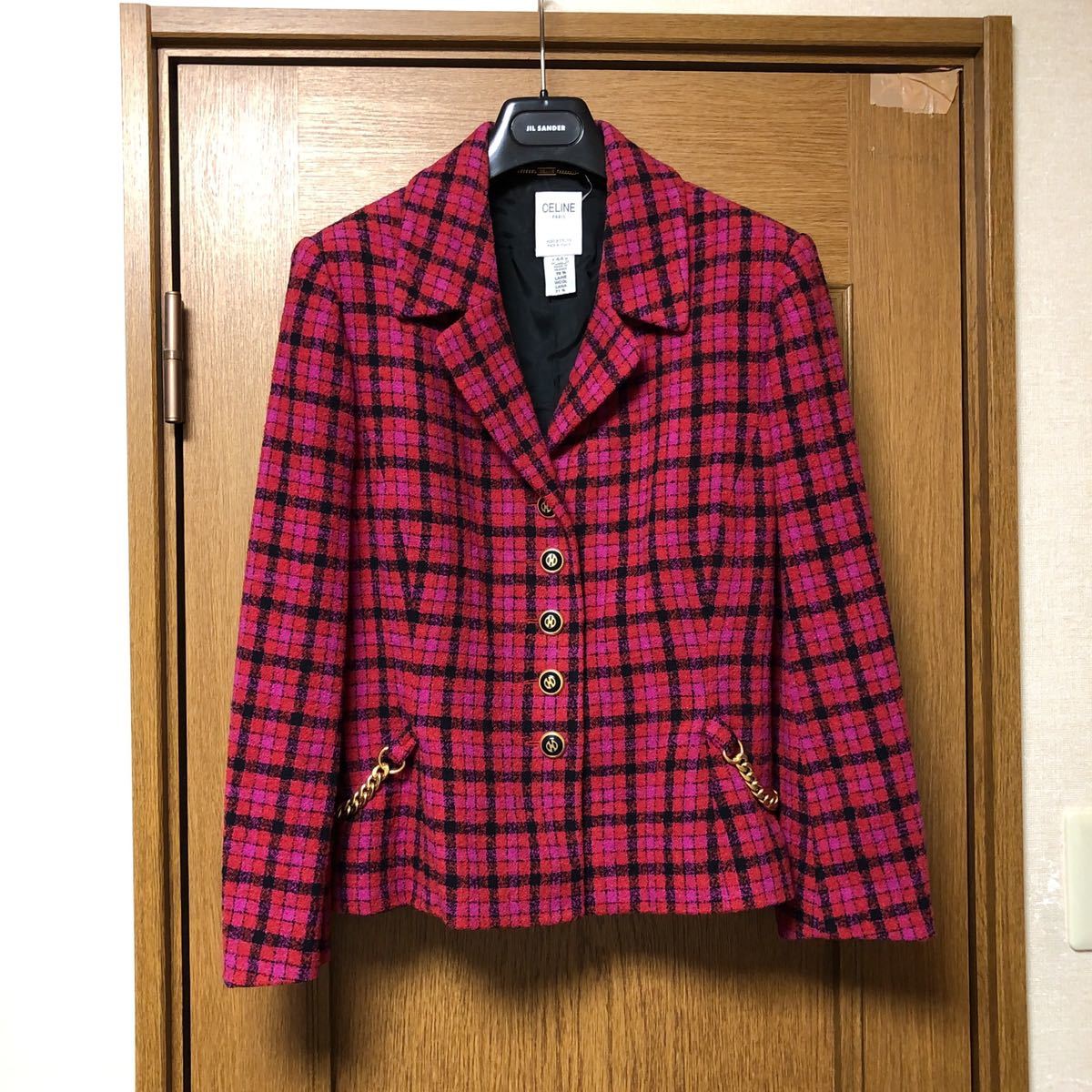 お値下げ‼️【美品】CELINE セリーヌ セットアップツイードスカートスーツ 中古・古着通販】CELINE (セリーヌ) セットアップスカートスーツ