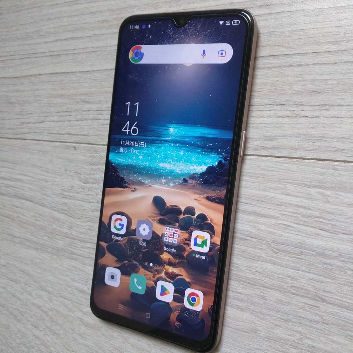 OPPO A73 SIMフリー かなり美品 有機ELディスプレイにフルHD＋超広角