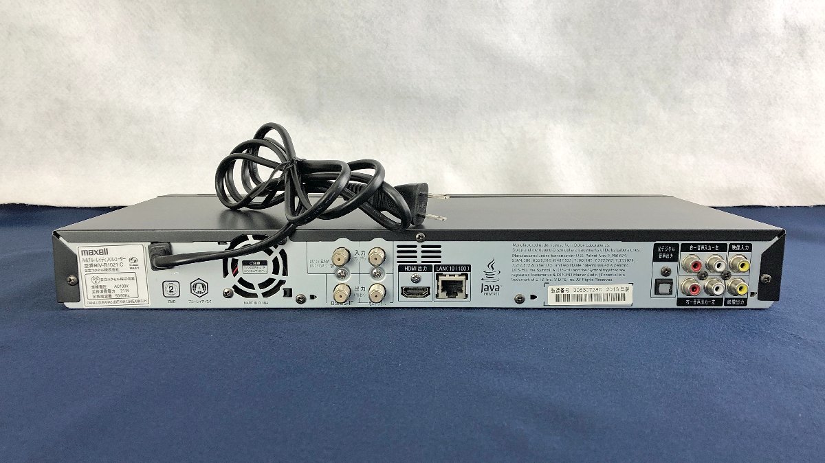 ☆中古品☆iVDRブルーレイレコーダー BIV-R1021 maxell - BIV－R1021の