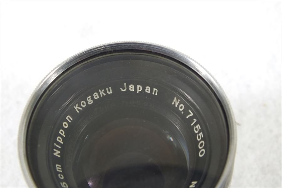 ◆ nicca ニッカ Type-5 レンジファインダー NIKKOR-H・C 1:2 5cm ソフトケース付き 中古 現状品 221109A7068 Nicca ニッカ Type-5 レンジファインダーカメラ整備済 ブラック leica