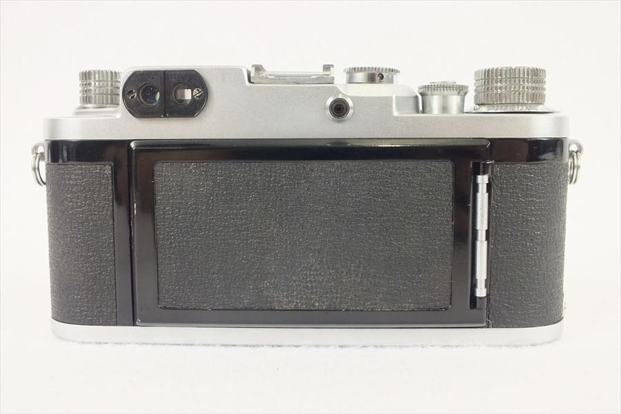 ◆ nicca ニッカ Type-5 レンジファインダー NIKKOR-H・C 1:2 5cm ソフトケース付き 中古 現状品 221109A7068 Nicca ニッカ Type-5 レンジファインダーカメラ整備済 ブラック leica
