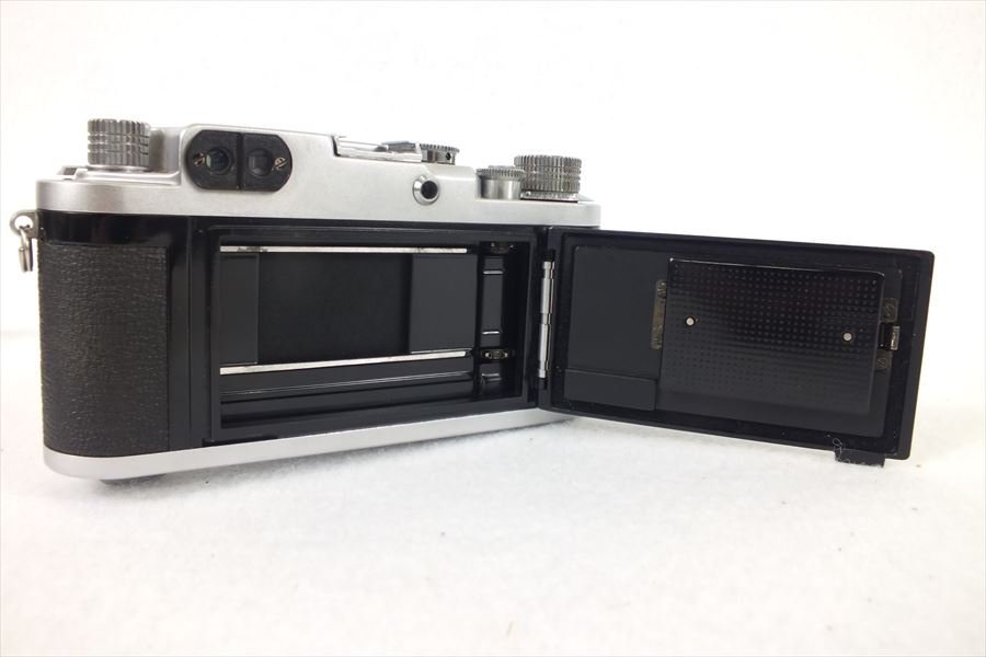 ◆ nicca ニッカ Type-5 レンジファインダー NIKKOR-H・C 1:2 5cm ソフトケース付き 中古 現状品 221109A7068 Nicca ニッカ Type-5 レンジファインダーカメラ整備済 ブラック leica