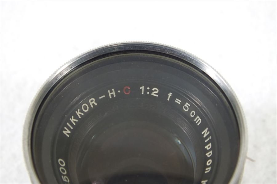 ◆ nicca ニッカ Type-5 レンジファインダー NIKKOR-H・C 1:2 5cm ソフトケース付き 中古 現状品 221109A7068 Nicca ニッカ Type-5 レンジファインダーカメラ整備済 ブラック leica
