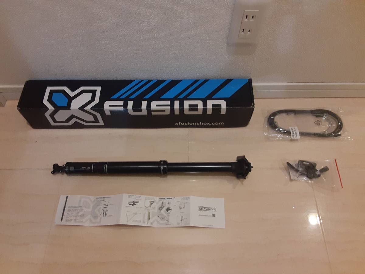 新品 ドロッパーシートポスト　X-FUSION manic 径31.6mm×150mm