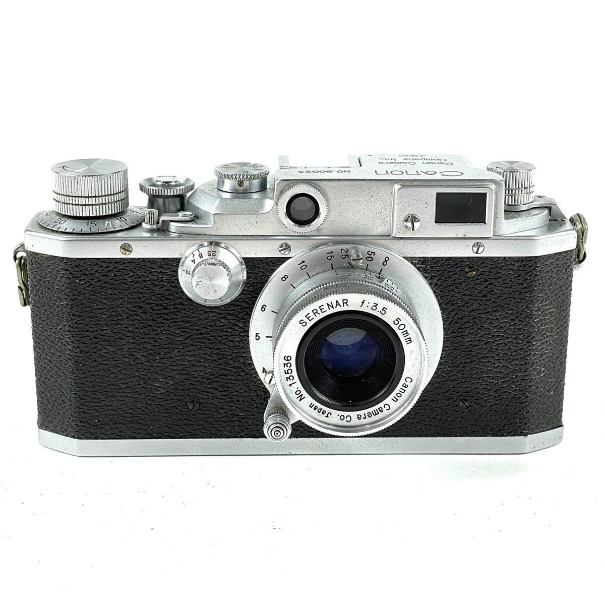 Canon 50mm Serenar - キヤノン The F1.8 50mm」の落札相場・落札価格 