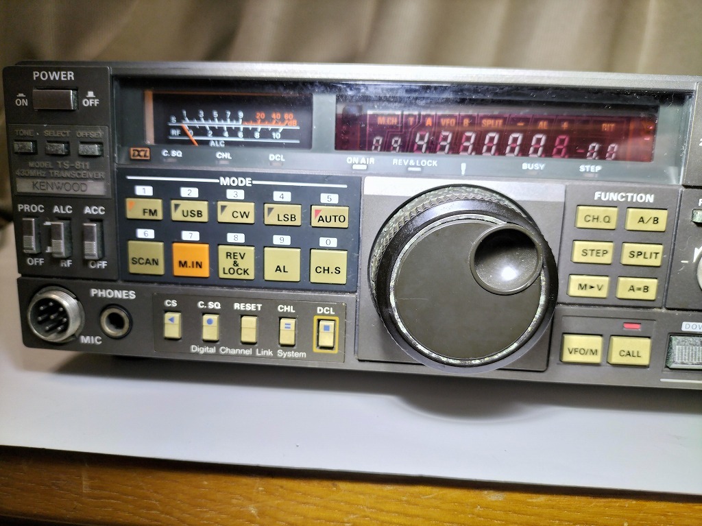 KENWOOD ケンウッド 430MHz オールモード トランシーバー TS-811 中古