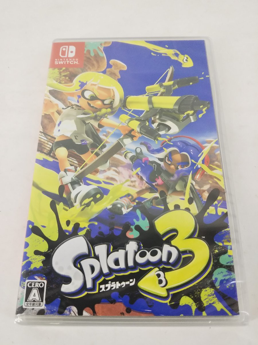Nintendo Switchカセット スプラトゥーン3 猫マリオ、マリオカート 1円