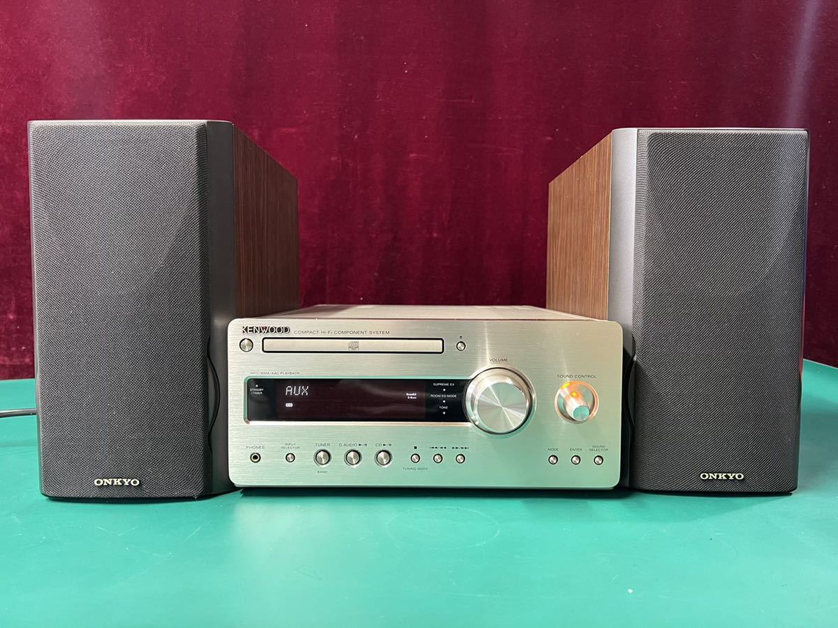 KENWOOD ケンウッド コンポ R-K711 高音質H-Fi システムアンプ /D-V5