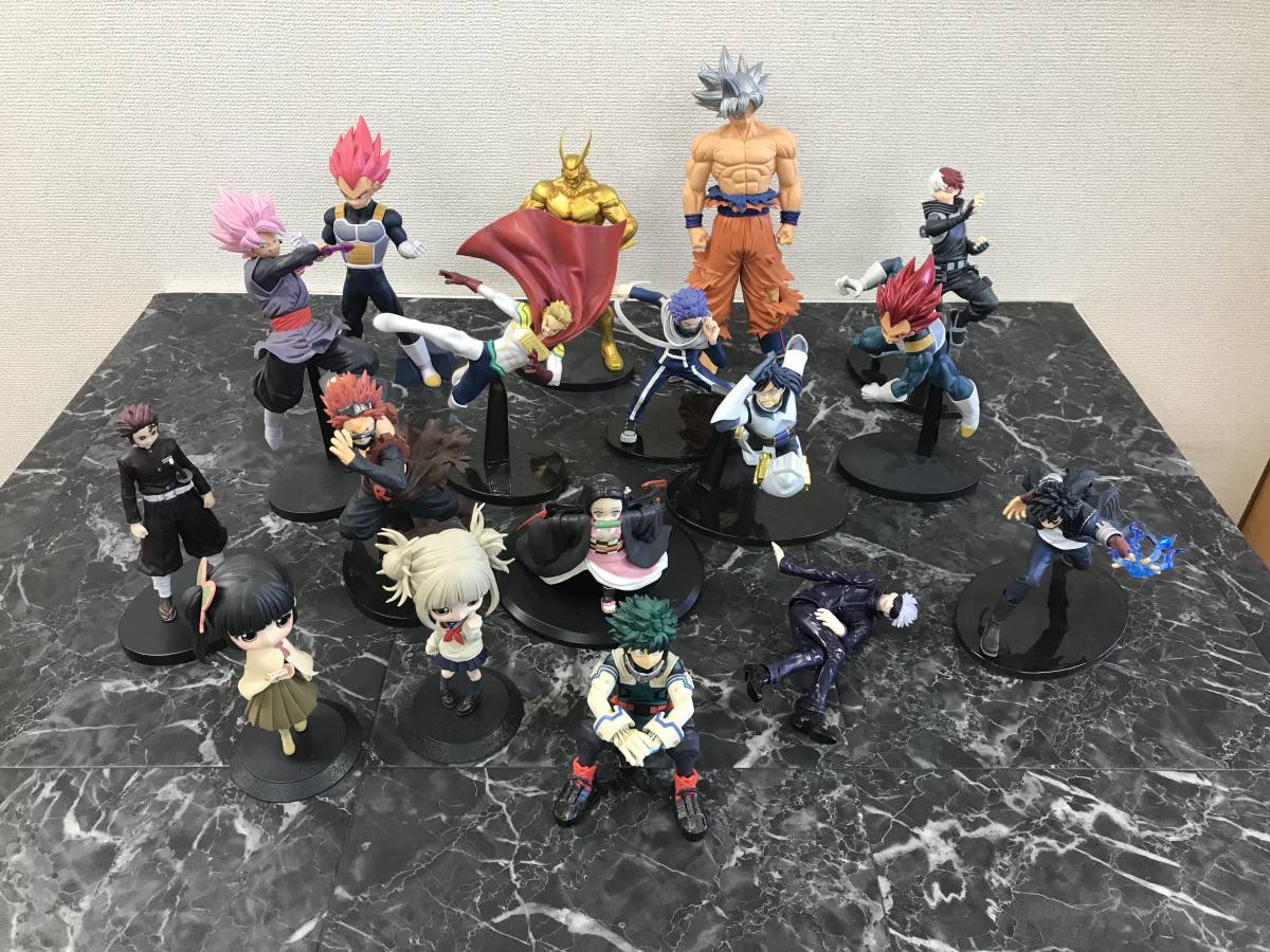 フィギュア まとめ売り 25個 ワンピース 呪術廻戦 ドラゴンボール
