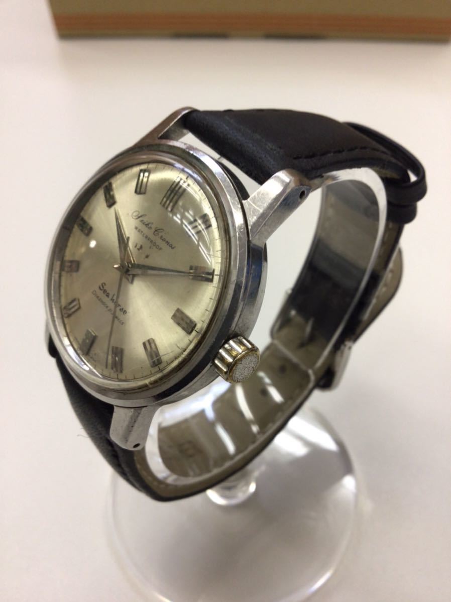 SEIKO セイコー クロノスシーホース手巻き腕時計 21石 J13032 管理番号