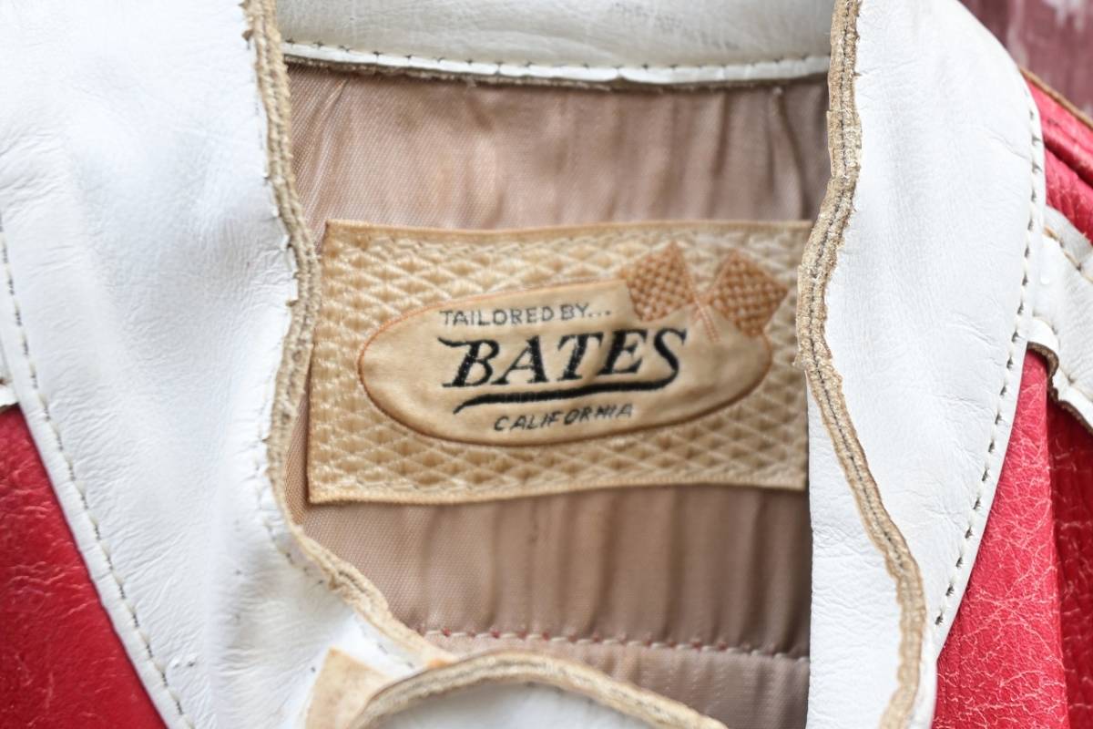 ビンテージ・ファッション】初期 1960年代 ベイツ BATES ライダース