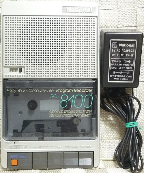 ジャンク】National RQ-8100 Program Recorder ナショナル プログラム