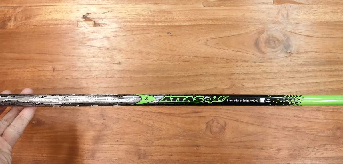 ブリヂストン用 マミヤ ATTAS 4U 6S★スリーブ付シャフト ドライバー用 約45.5インチ B1 B2 B3 J715 J815 TOUR B X XD-3 XD-5 1W アッタス4 部品 スポーツ、レジャー