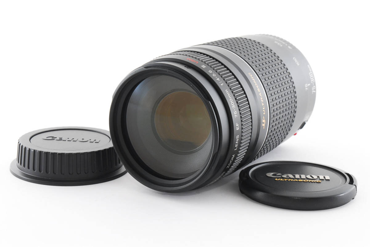 Canon 75-300mm Lens EF f⁄4-5.6 III USM - Telephoto Zoom for EF75-300mm