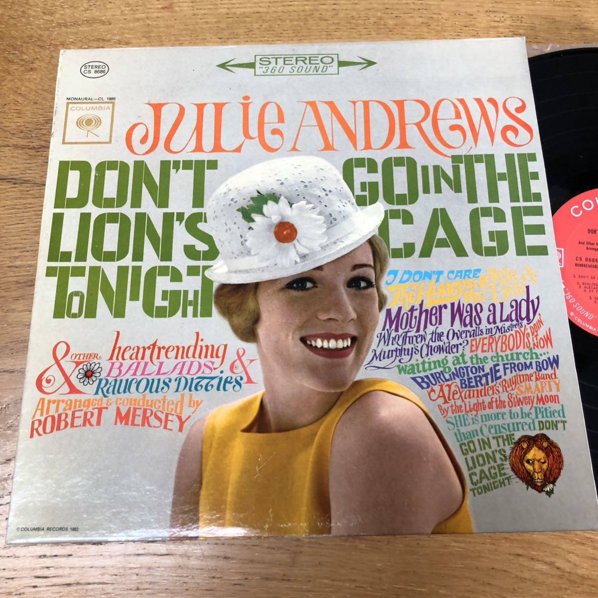 ็ฑณใชใชใธใใซ Julie Andrews / don't go in the lion's cage tonight ใธใฅใชใผ ใขใณใใชใฅใผใน ...