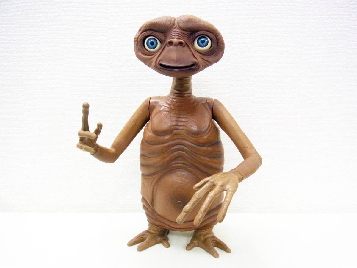 トイザラス E.T. アニマルトロニックE.T. フィギュア 高さ約30cm 箱 