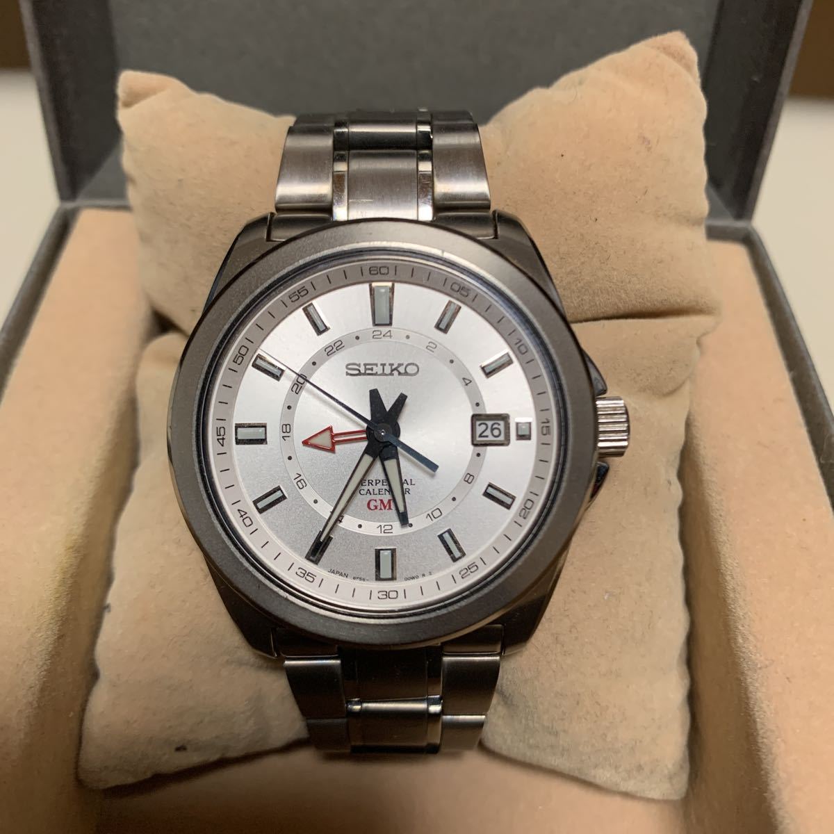 8f56 0080 Seiko 8f56 Gmt SEIKO TITANIUM 8F56-0080 【公式通販】