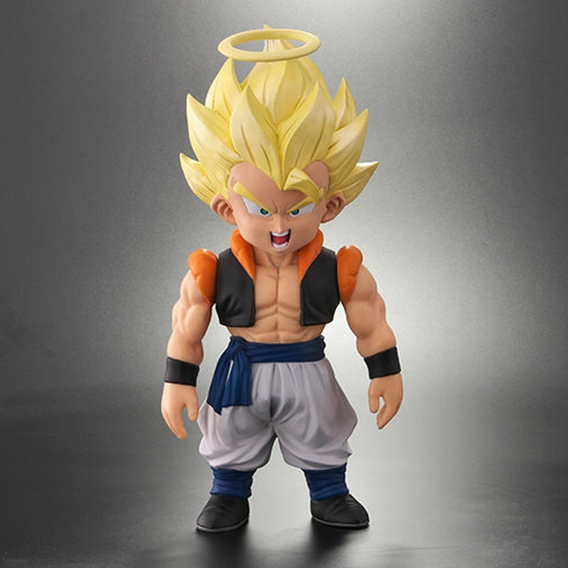 入手困難 ドラゴンボール レトロソフビコレクション ゴジータ 天使の輪 