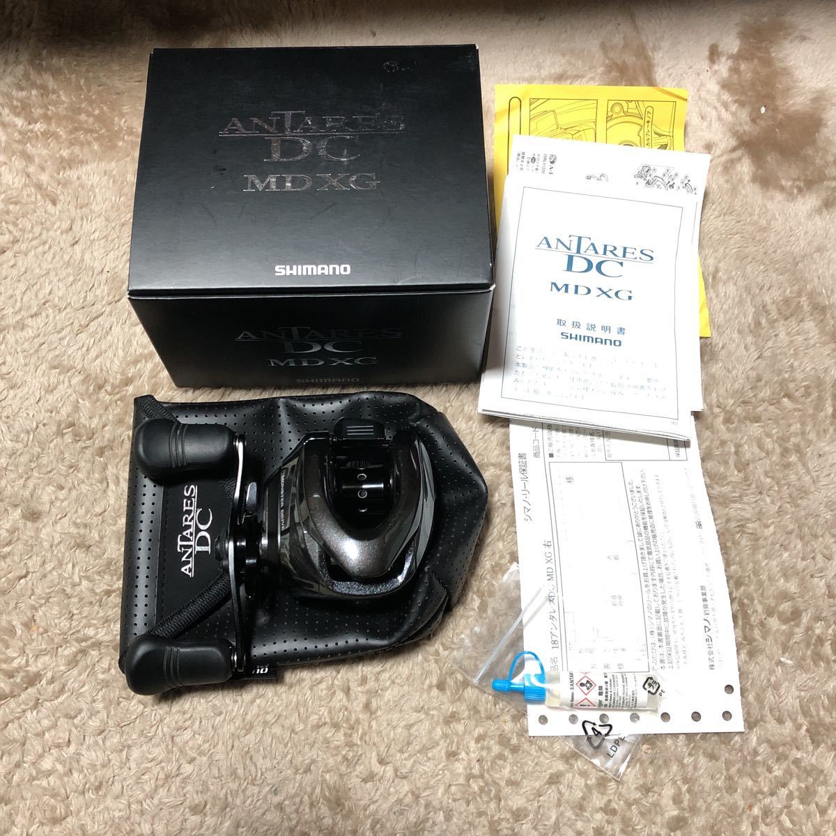 フィッシング シマノ 18アンタレスDC MD XG 美品