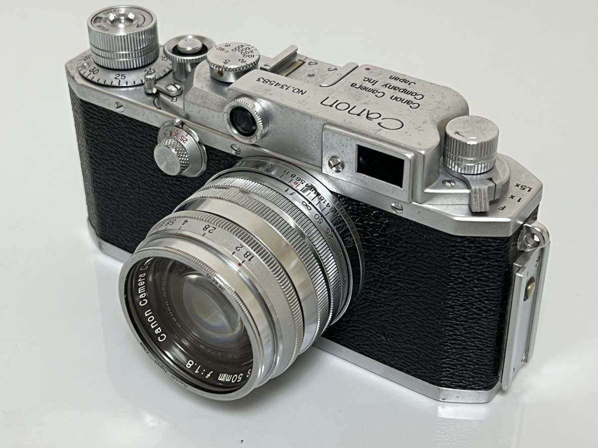 Canon 50mm | キャノン IV ライカ F1.8 Lマウント 4Sb フィルムカメラ