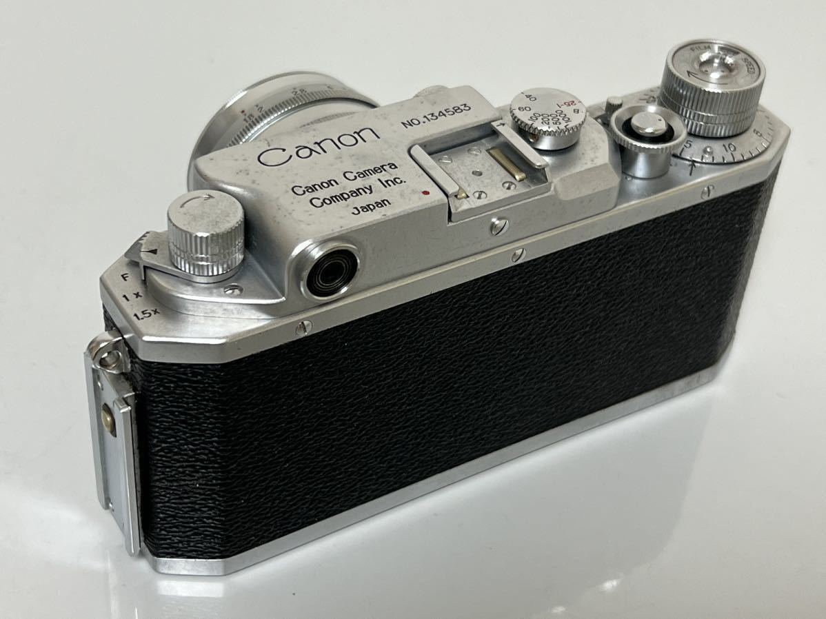 Canon 50mm | キャノン IV ライカ F1.8 Lマウント 4Sb フィルムカメラ