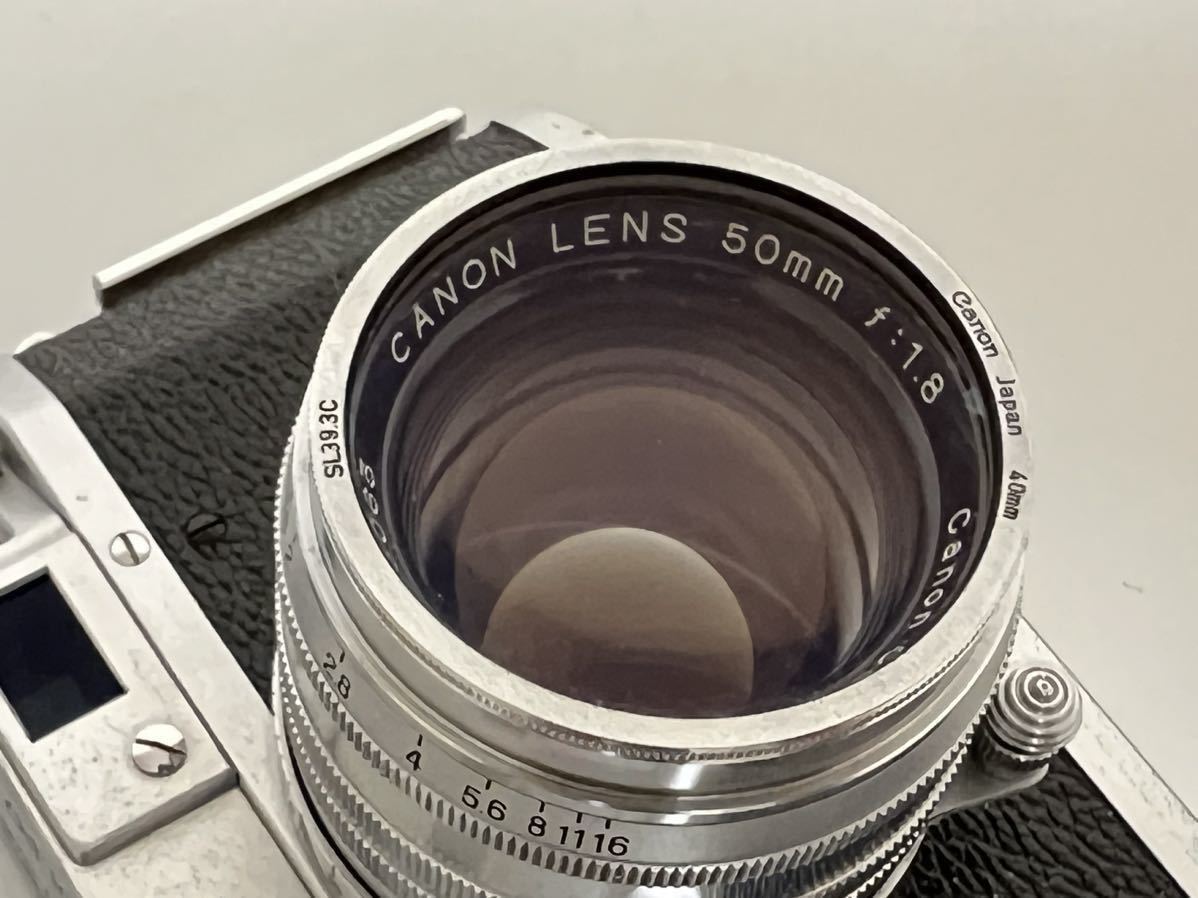 Canon 50mm | キャノン IV ライカ F1.8 Lマウント 4Sb フィルムカメラ
