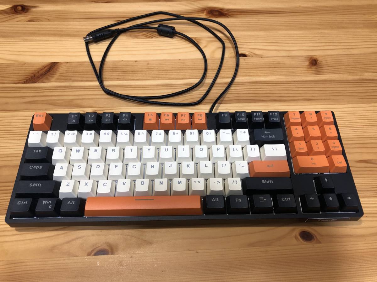 全国無料，安い Havit 89 メカニカルキーボード 赤軸 有線 US配列(USBキーボード)｜売買されたオークション情報、yahooの商品情報をアーカイブ公開 - オークファン USBキーボード