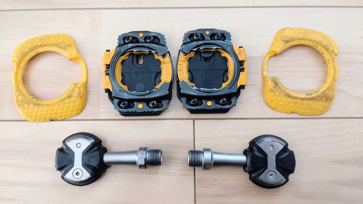 SPEEDPLAY ZERO ステンレス ビンディングペダル クリート付 スピード