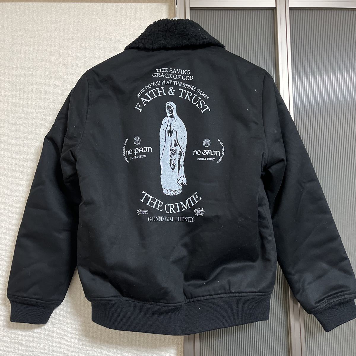 CRIMIE クライミー ボアフライトジャケット マリア size M(クライミー 