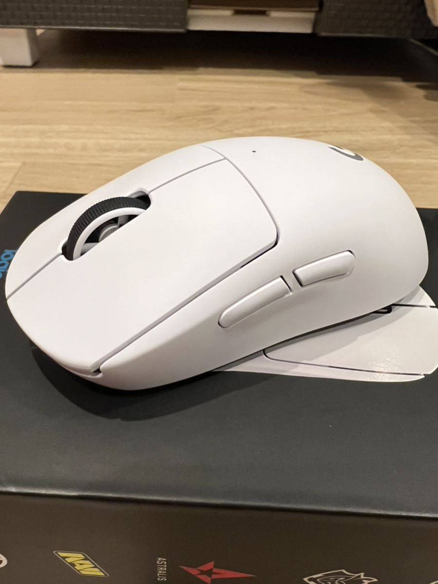 Logicool GPROX SUPERLIGHT wireless ホワイト ゲーミングマウス 