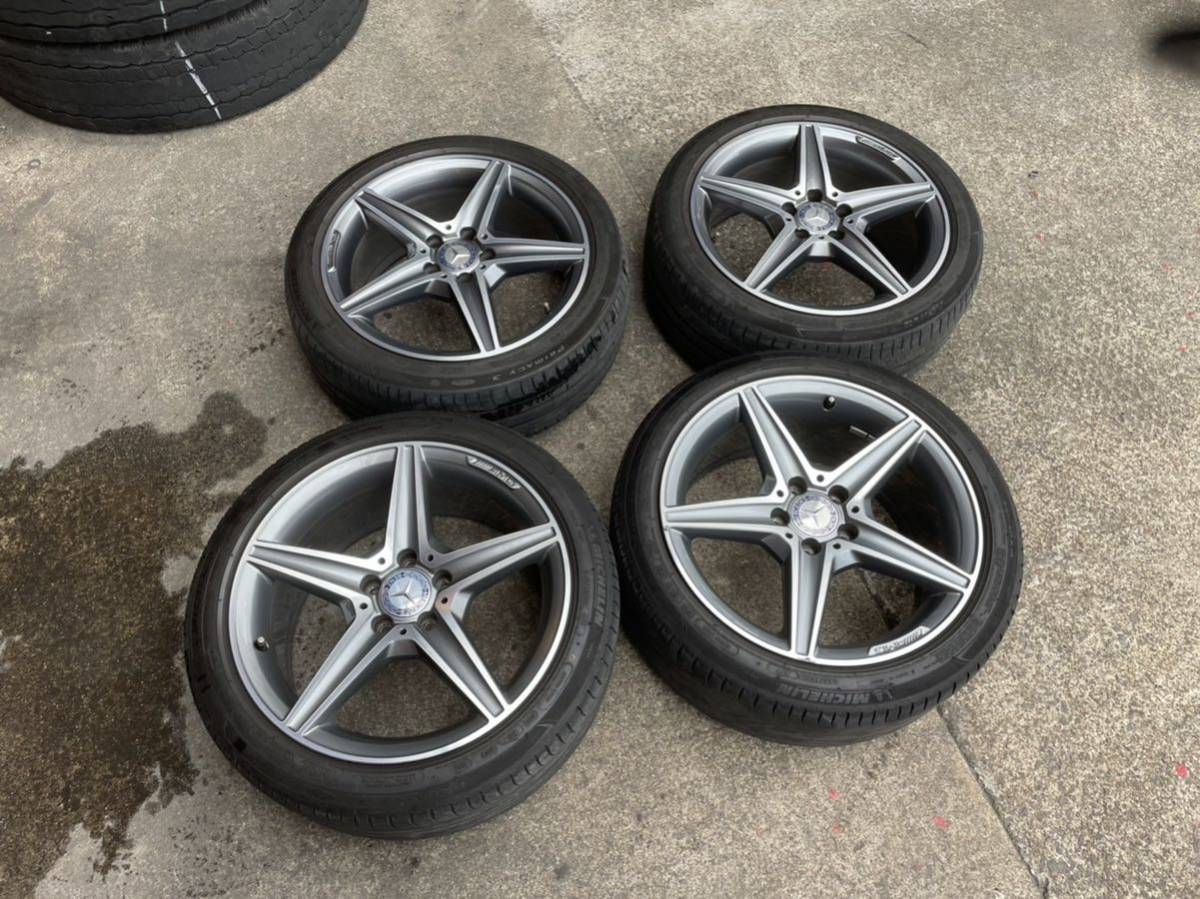 定番人気，100%新品 W205 C200 純正 アルミ ホイール 18インチ(5穴)｜売買されたオークション情報、yahooの商品情報をアーカイブ公開 - オークファン 5穴